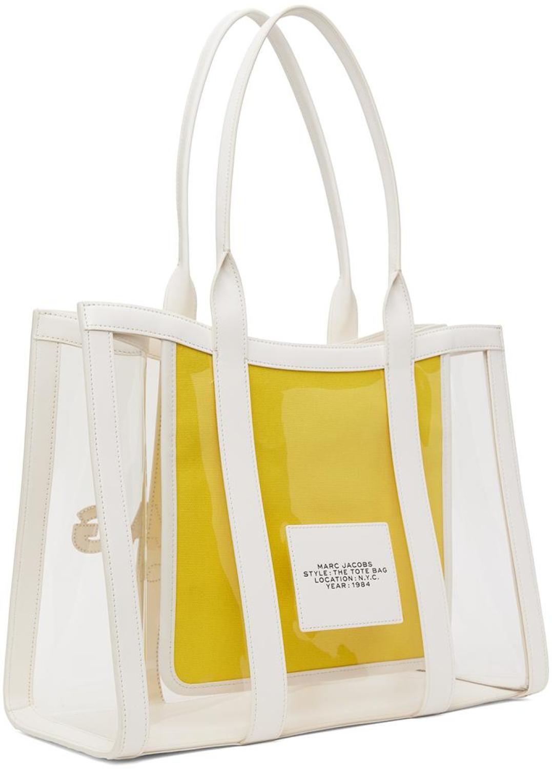 White 'The Clear Large' Tote