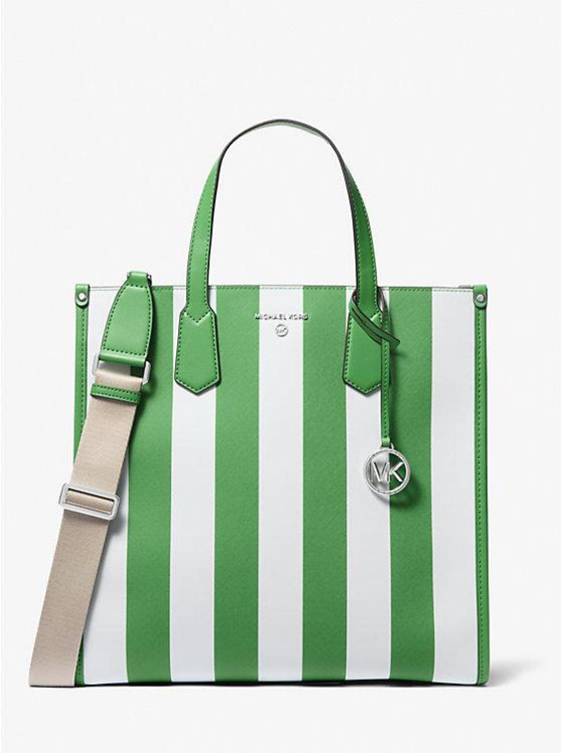 Maple Large Striped Tote Bag