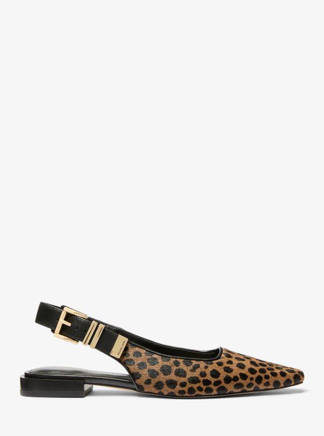 Darrington Cheetah Print Calf Hair Flat