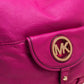 Michael Michael Kors Fuchsia Leather Fulton Hobo