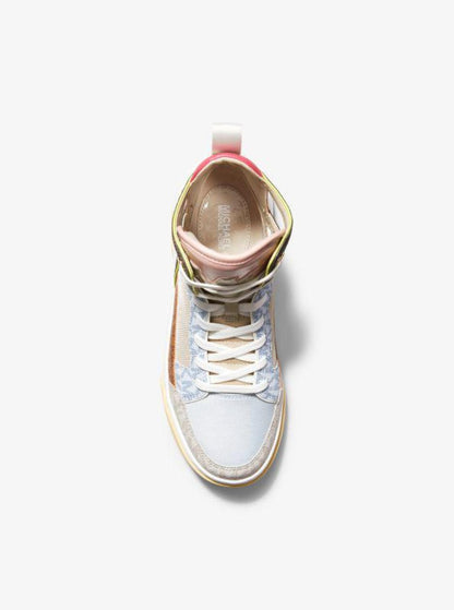 Matson Color-Block Logo High-Top Sneaker