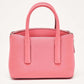 Peach Leather Margaux Mini Satchel