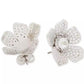 Cubic Zirconia Poppy Statement Stud Earrings