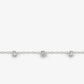 Precious Metal-Plated Sterling Silver Cubic Zirconia Necklace