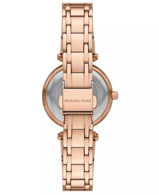 Women's Laney Three-Hand Rose Gold-Tone Stainless Steel Watch, 30mm