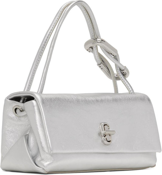 Silver 'The Metallic Mini Dual' Bag