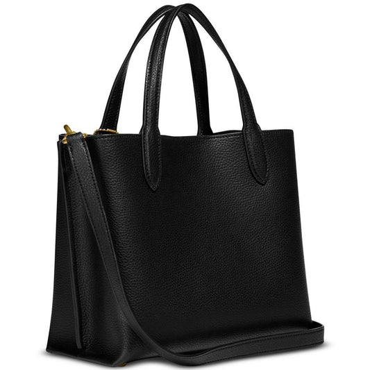 Polished Pebble Leather Willow Tote 24 with Convertible Straps