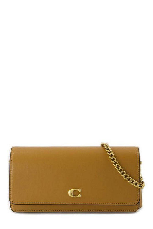 Coach Essential Logo Plaque Long Wallet