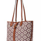 Spade Flower Jacquard Medium Open Tote