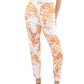 Womens High Rise Floral Print Capri Pants