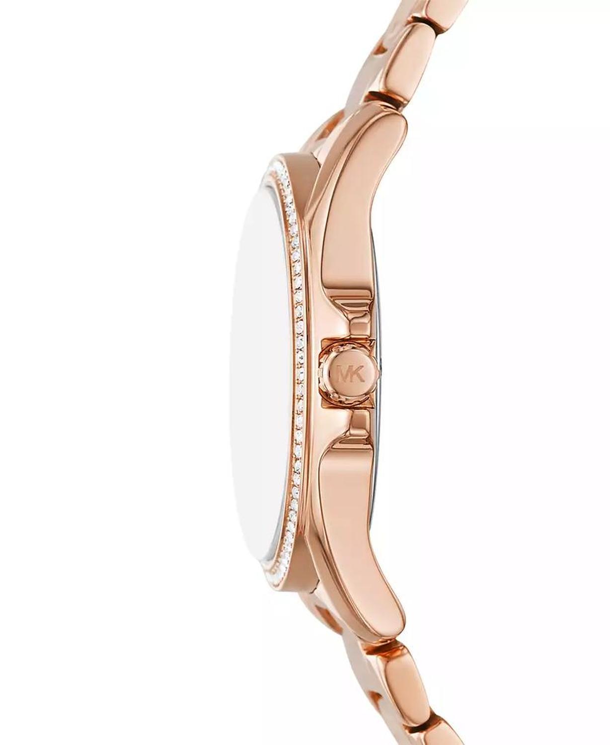 Women's Kacie Three-Hand Rose Gold-Tone Stainless Steel Watch 39mm