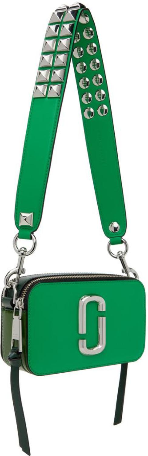 Green 'The Studded Snapshot' Bag