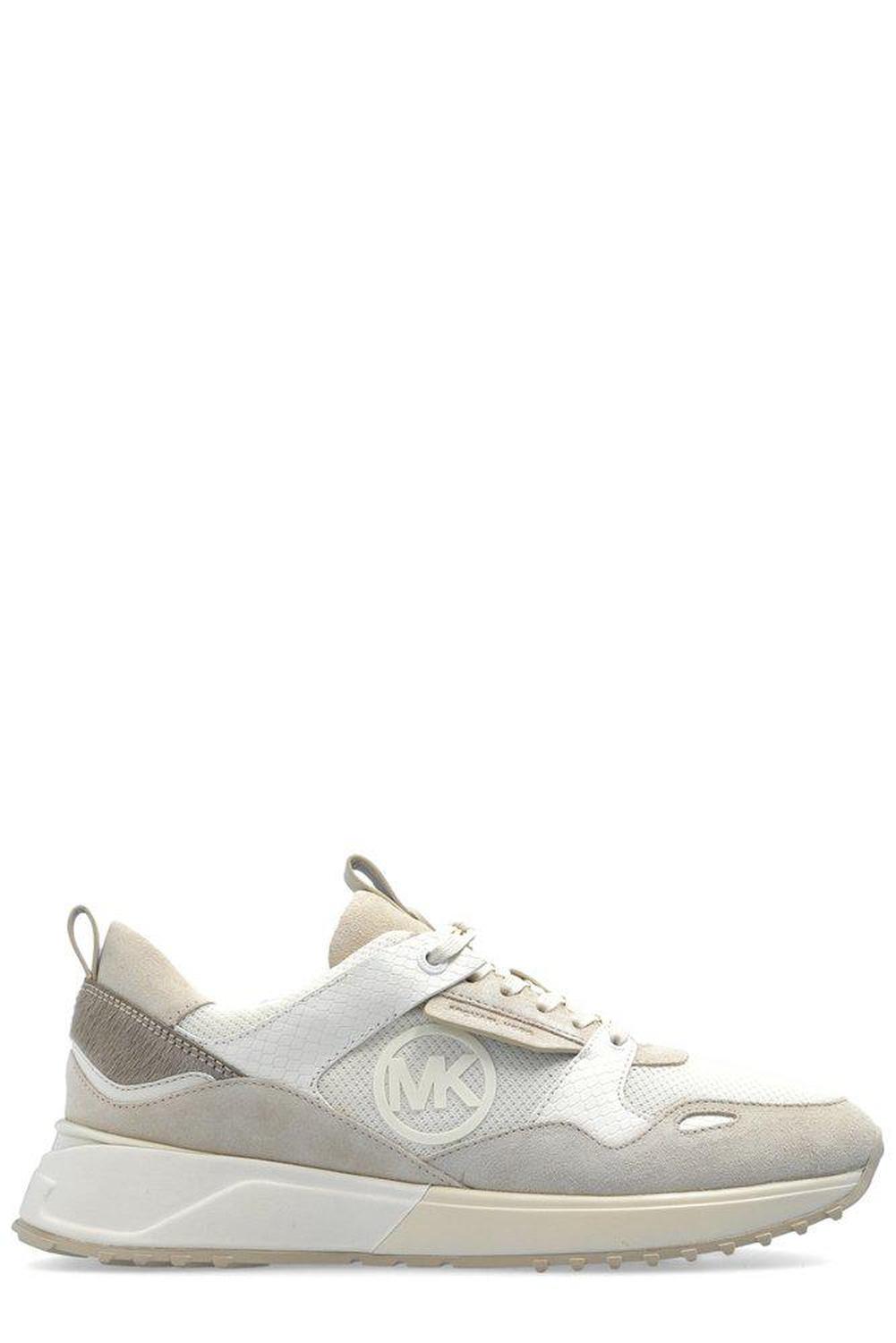 Michael Kors Theo Round Toe Lace-Up Sneakers