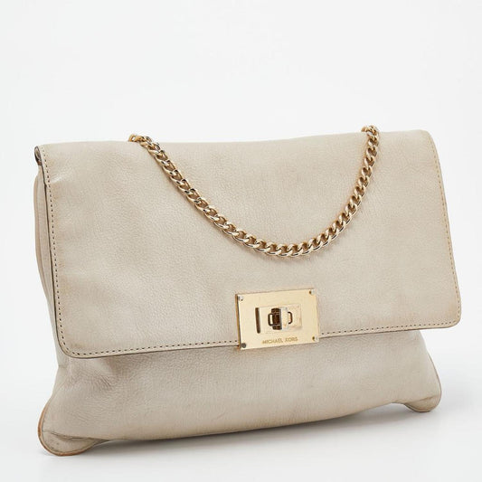 Michael Michael KorsLeather Sloan Chain Flap Shoulder Bag