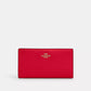 Coach Outlet Slim Zip Wallet In Colorblock Signature Canvas