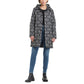 Women's Hooded Printed A-Line Raincoat