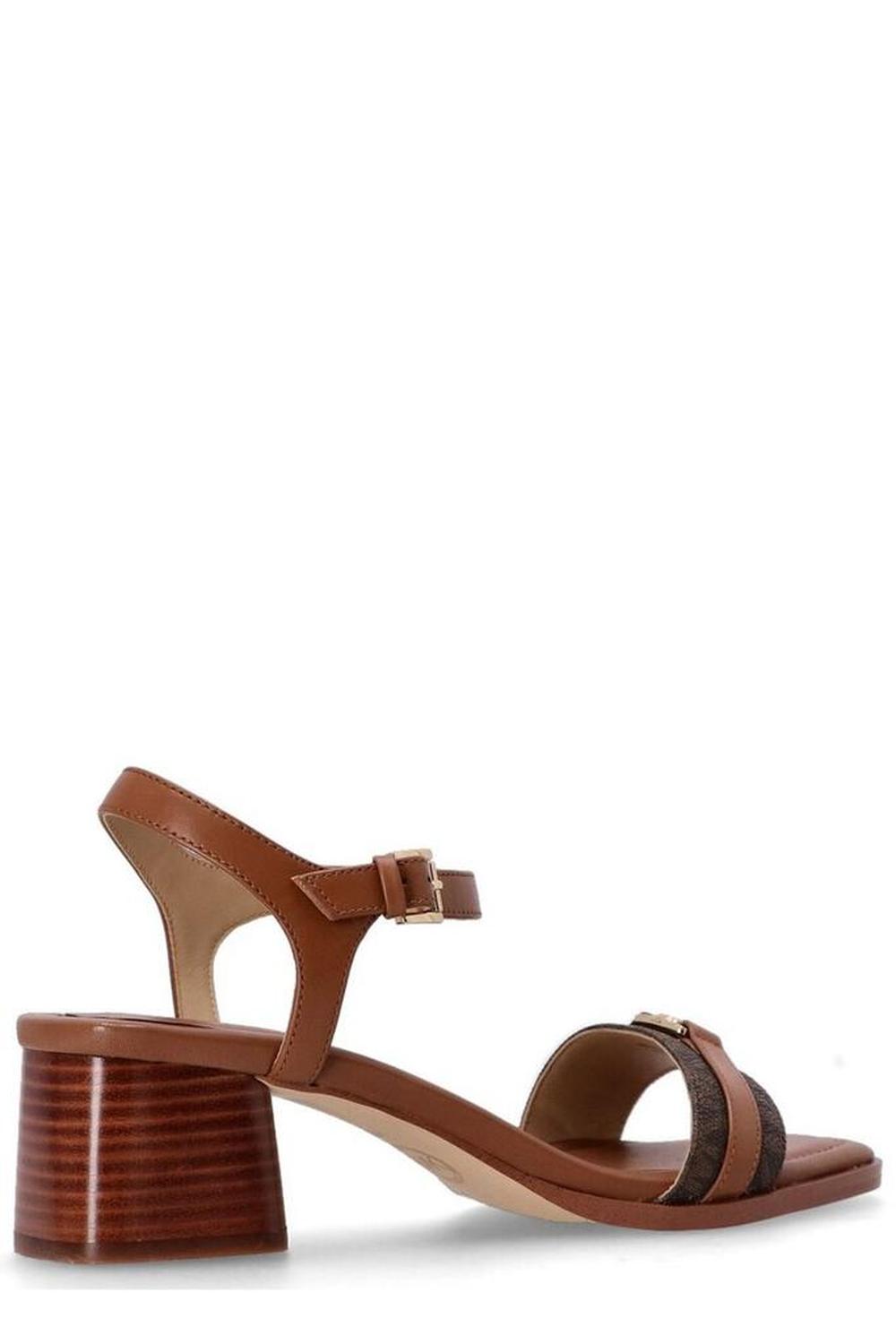 Michael Kors Mandy Signature Logo Sandals