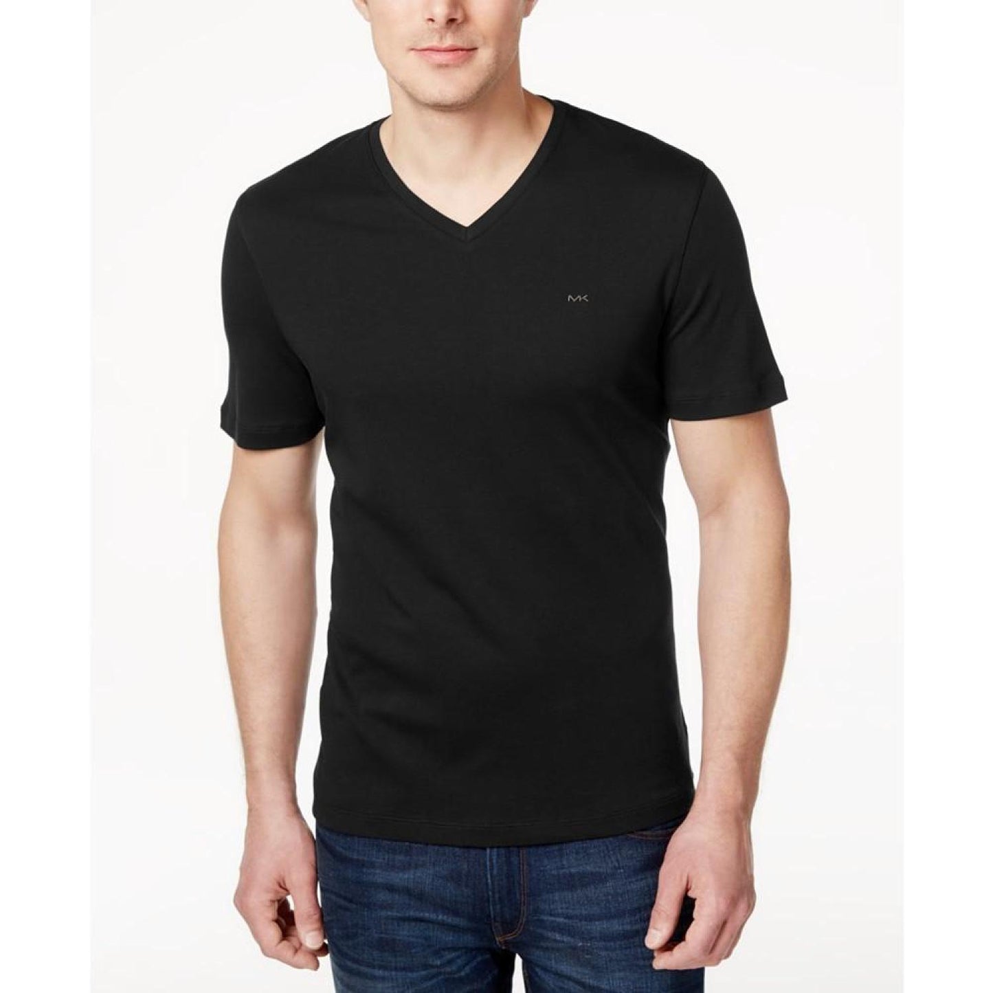 Men's V-Neck Liquid Cotton T-Shirt