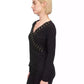 MICHAEL Women's Astor Studded Faux-Wrap Top