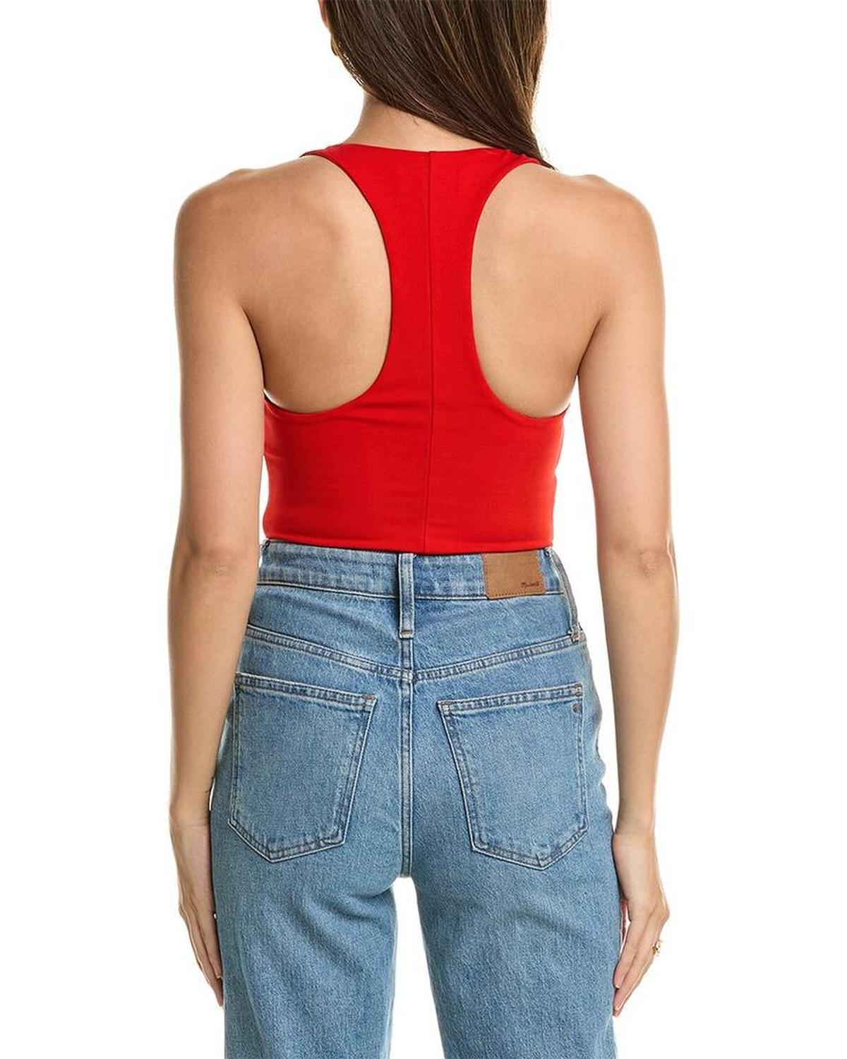 Michael Kors Collection Racerback Bodysuit