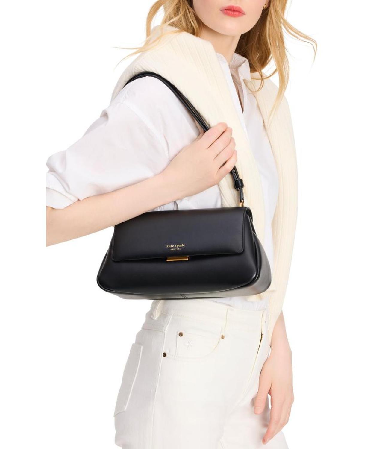 Grace Smooth Leather Shoulder Bag