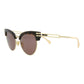 Cat Eye-Frame Injection Sunglasses