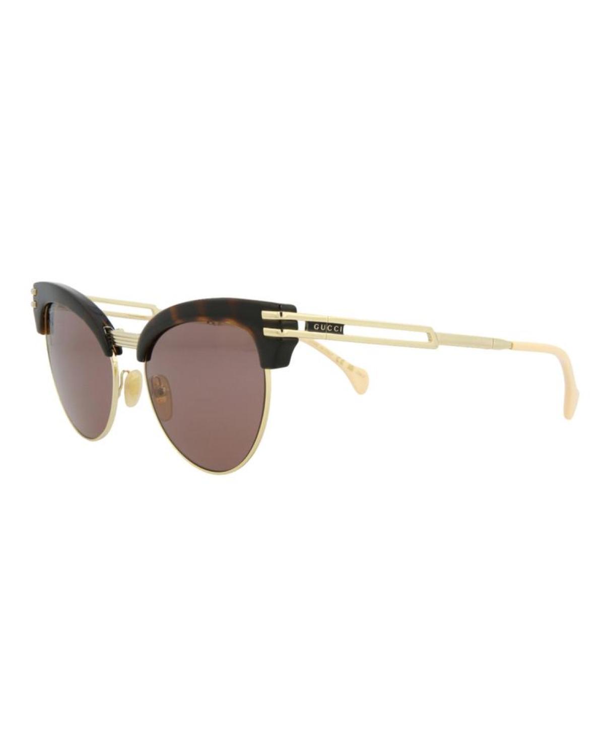 Cat Eye-Frame Injection Sunglasses