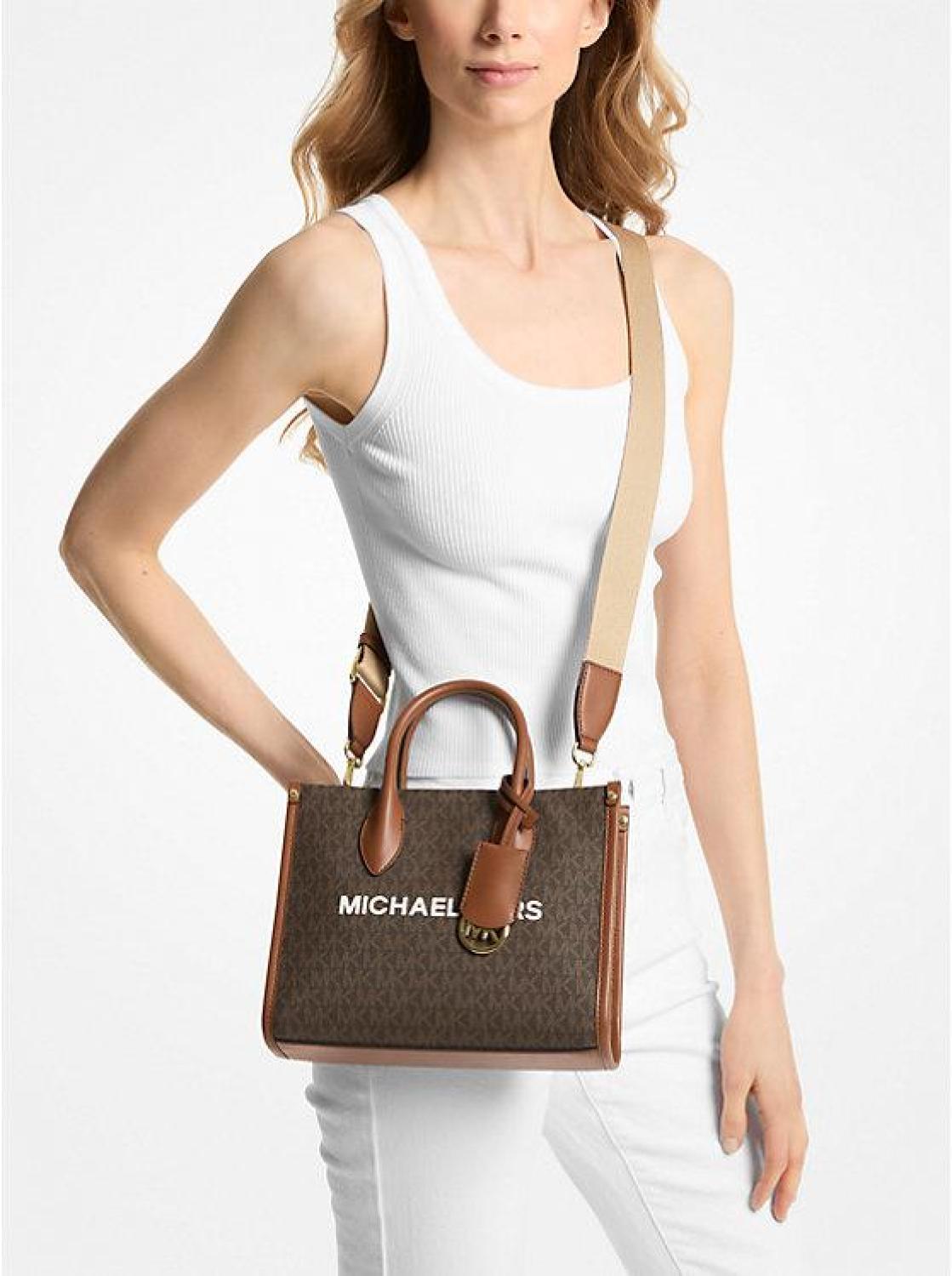 Mirella Small Signature Logo Crossbody Bag