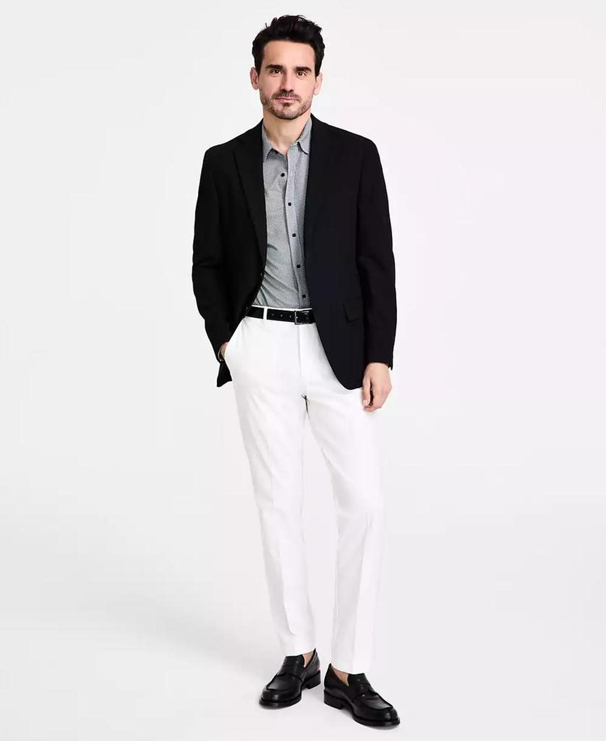 Men's Classic-Fit Twill Blazer