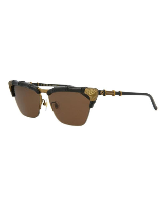 Cat Eye-Frame Injection Sunglasses