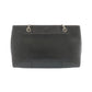 CHANEL Caviar Skin Chain Shoulder Bag Leather Black CC Auth 28395A