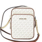 Jet Set Medium ivory PVC North South Chain Crossbody Women's Handbag