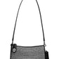 Penn Small Suede Shoulder Bag with Crystals