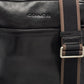 Coach Black Leather Heritage Web Messenger Bag