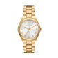 MK7391 - Lennox Three-Hand Gold-Tone Stainless Steel Watch