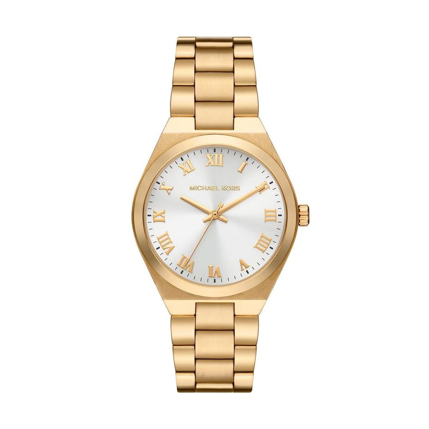 MK7391 - Lennox Three-Hand Gold-Tone Stainless Steel Watch