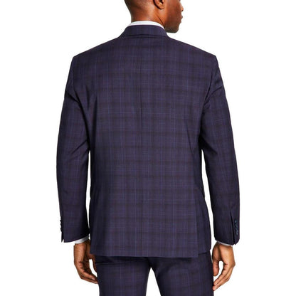 Mens Wool Business Two-Button Blazer