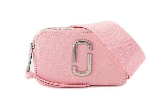 Marc Jacobs The Snapshot Logo Plaque Crossbody Bag