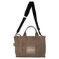 The Medium Tote Bag in Brown Cotton Canvas