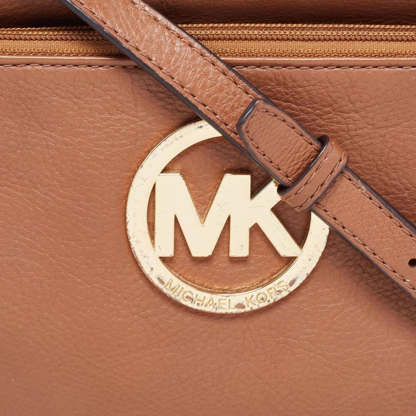 Michael Michael Kors Leather Crossbody Bag