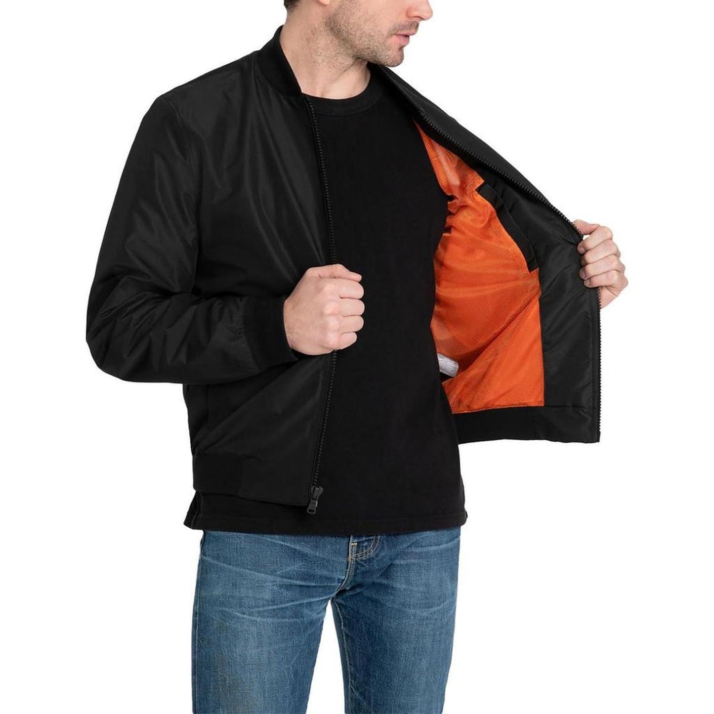 Mens Lightweight Cold Weather Bomber Jacket