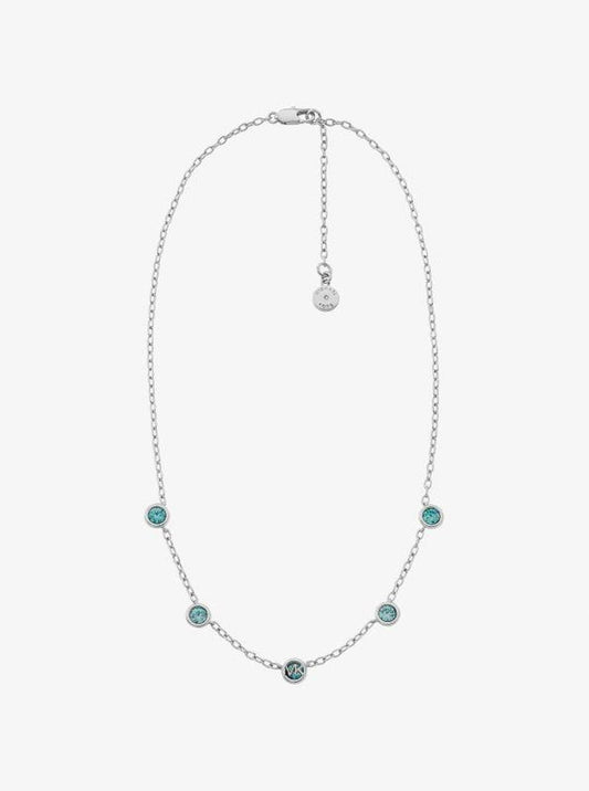 Bezel Cubic Zirconia Necklace