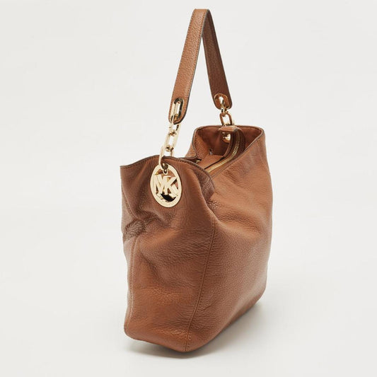 Michael Michael Kors Leather Fulton Hobo