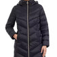 Petite Hooded Packable Down Puffer Coat, Created for Macy's