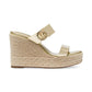 MICHAEL MMK Lucinda Espadrille Wedge Sandals