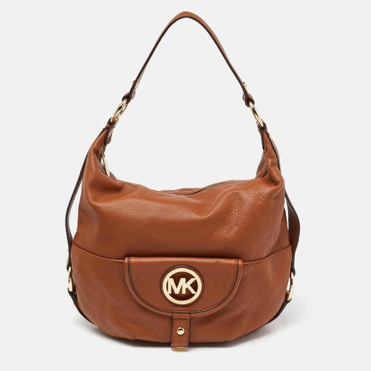 Michael Michael Kors Leather Fulton Hobo