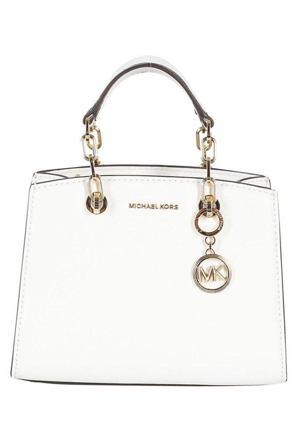 Michael Michael Kors Cynthia Logo Plaque Small Bag