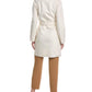 Michael Kors Collection Melton Wool Bathrobe Coat