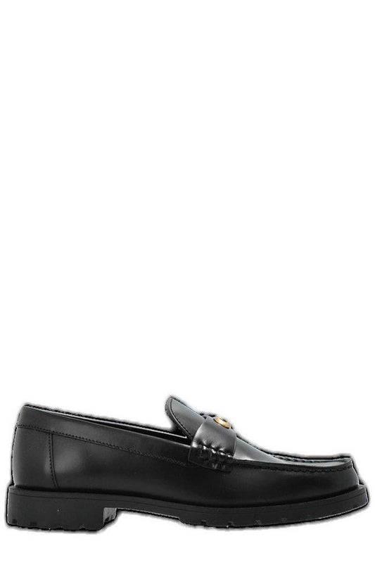 Coach Jocelyn Logo Plaque Loafers