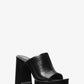 Celeste Leather Platform Mule